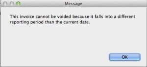 Invoice delete