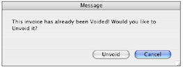 Void Invoice